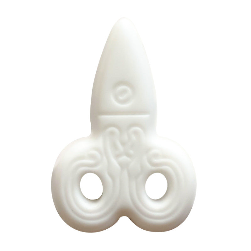 Wholesale 10PCS Creative Scissors DIY Silicone Beads